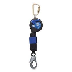 11-foot Max Patrol™ self-retracting lifeline, polyester webbing with WebAlert™, steel safety hook