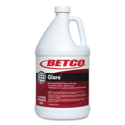Glare® Floor Finish, 1 Gallon Bottle, White, Mild Scent