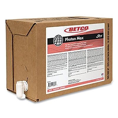 Photon Max Floor Finish, 5 Gallons, Bag-in-Box, Soft