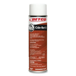 Cide-Bet II Disinfectant Spray, 19 oz, Aerosol Can, Floral