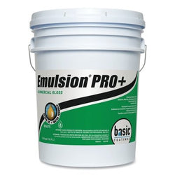 Emulsion® PRO+ Wood Floor Finish and Sealer, 5 Gallons, Light Amber