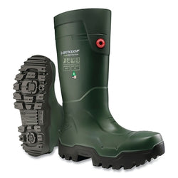 FieldPRO Thermo+ rubber boots, size 8, green