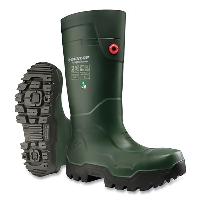 Botas de goma FieldPRO Thermo+, talla 8, color verde