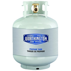 Cylinder, used for propane, 40 lb