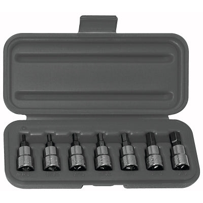 Set of 7 1/2 inch hex sockets