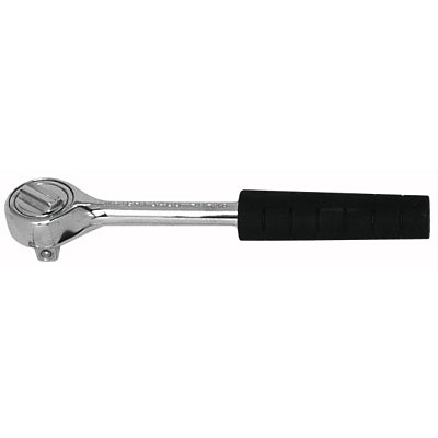 3/8" drive ratchet, 1/4" drive combination, pear shape, 7 7/8", chrome plated