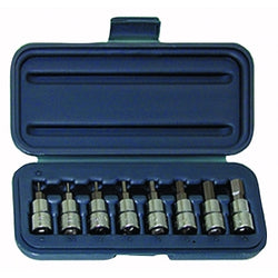 8-Piece Metric Hex Socket Set, 3/8 in., Metric