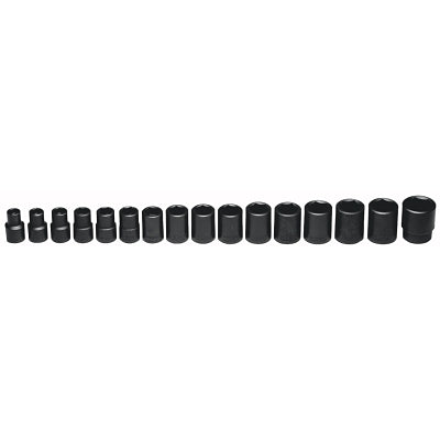 16-piece standard socket sets, 1/2 in., 6-point