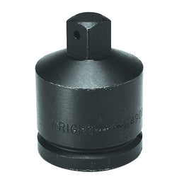 Adaptadores de impacto de 1 1/2", 1 1/2" (hembra cuadrada); 1" (macho cuadrado) de entrada, 4 5/16"