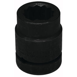 Dados de impacto estándar de 1", entrada de 1", 85 mm, 6 puntas