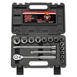 Cougar Pro 16-Piece 1/2-Inch Drive 12-Point Socket Set