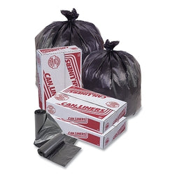 Mini HD Roll Trash Bag, 20 to 30 Gallons, 16 µm, 30 Inches Wide x 37 Inches High, Natural