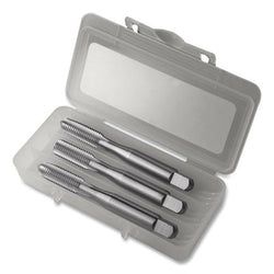 3-Piece Straight Flute Hand Tap Set, Tool Size 11/16 in. to 11 in., 4.03 in. Overall Length, 4 Flutes