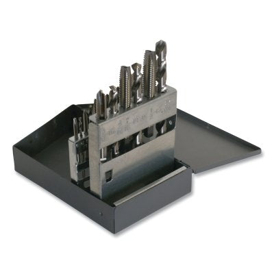 SPGP Bright Jobber 18-Piece Spiral Point Tap and Drill Set