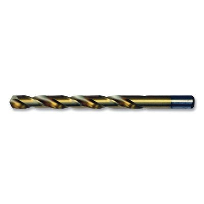 High Strength TiN Drill Bit 150ASP-TN, Standard Length, 2FL, Tool Size K
