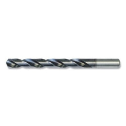 High Strength TiCN Drill Bit 150ASP-TC, Standard Length, TiCN, 13/32 in. Cutting Diameter, Split Point, 5.25 in. Overall Length