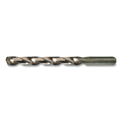 High-strength cobalt drill bit type NAS 550, working length, cutting of 0.5000 in., overall length of 6 in., 1/2 in.