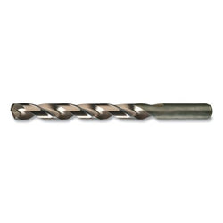 High-strength cobalt drill bit type NAS 550, working length, cutting diameter of 0.4844 in., overall length of 5.875 in., 31/64 in.