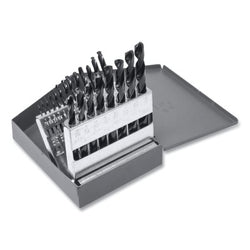 TiAlN 150ASP-TA Heavy Duty Jobber Drill Bit Set, 29 Pieces, Drill Bit Sizes 1/16 in. to 1/2 in.