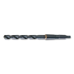 General purpose black oxide taper drill bit 110, 1.4375 in. cutting diameter, 14.75 in. overall length, 1-7/16 in.
