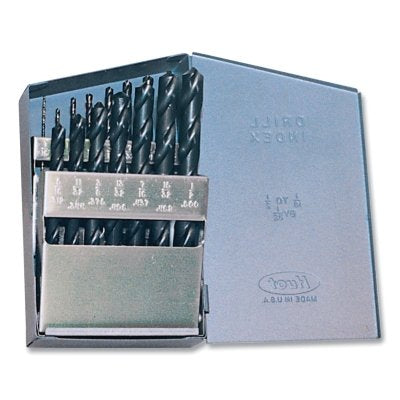 Heavy Duty Vapor Oxide Drill Bit Set 150ASP, Standard Length, 26 Pieces, Drill Bit Sizes AZ