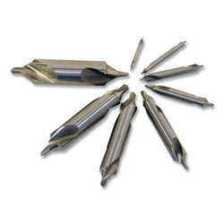 217B Bell Point Length Center Drill Bit Set, 8 Pieces, Drill Bit Sizes #11 to #18
