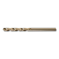 Aircraft NAS 907 Type J Heavy Duty Cobalt Extension Bit, Straw, 3/16 in. Cutting Diameter, Split, 12 in. Overall Length