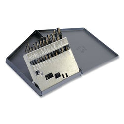 Heavy Duty Mechanical Drill Bit Set 1875R, Black and Gold, 29 Pieces, Drill Bit Sizes 1/16 to 1/2 in.