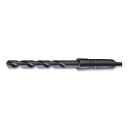 1682 Series General Purpose Taper Drill Bit, 50.00 mm Cutting Diameter, 118° Point Angle, 369 mm Overall Length, Black Oxide