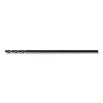 Aircraft extension drill bit, No. 3 tip size, 135° tip angle, 12-inch overall length
