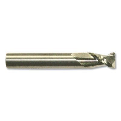 CEM-AM2 High Performance Carbide Square End Mill, 5/8 x 5/8 x 2-1/2 x 5, 2 Flutes, AL 0.000 CR, Bright Finish