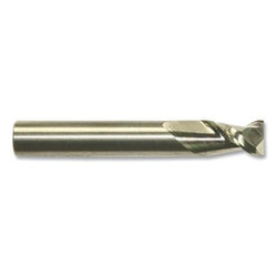 Fresa de extremo cuadrado de carburo de alto rendimiento CEM-AM2, 3/4 x 3/4 x 3-1/4 x 6, 2 flautas, ZrN