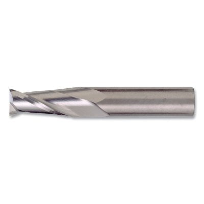 Fresa de extremo cuadrado de carburo sólido CEM-SE-2, 3/4 x 3/4 x 3 x 6, 2 flautas, uso general, 0,000 CR, acabado brillante