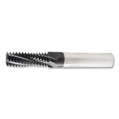 General purpose helical thread milling cutter CTM and CTMC in inches, 0.2400 in. diameter, 0.625 in. cutting length, 3 fl., TiAIN finish