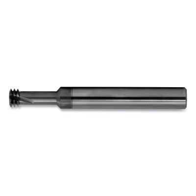 CMTM2 Mini Inch Threading Cutter, 0.3940 in. Diameter, 0.394 in. Cutting Length, 3 fl., AICrN Finish