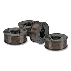 Alambre de soldadura marina UltraCore® HD, 0,052 pulg. de diámetro, (4) carretes de plástico de 15 lb, aleación de acero