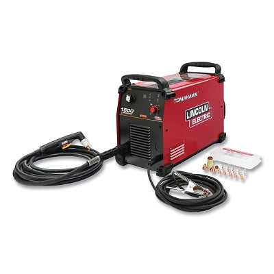 Tomahawk® 1500 Plasma Cutter, 100 A, 200 V to 230 V, maximum cutting capacity of 1-1/4 in., includes torch, accessories and consumables.