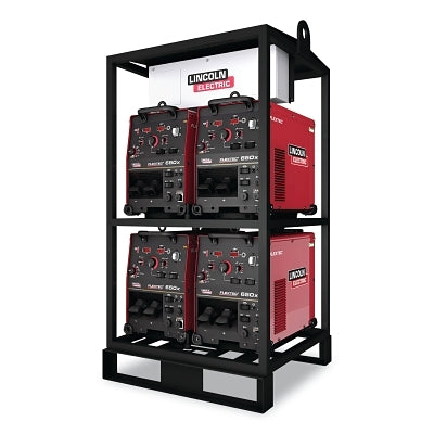 Soldadora multiproceso Flextec® 650X con bastidor de 4 unidades CrossLinc™, 815 A, 380 a 575 V
