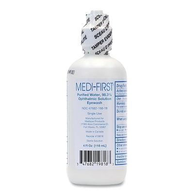 Medi-Wash Eye Wash Solution, 32 oz, Flexible Bottle