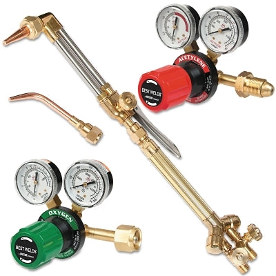 Equipo de corte y soldadura serie G250, tapa de corte de 1/2 pulg. a 5 pulg., CGA-540/CGA-300, de lujo
