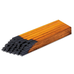 DC air carbon arc electrode, 3/8 in. diameter x 5/32 in. thickness x 12 in. length