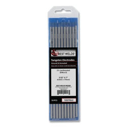 2% Lanthanum Tungsten Electrode, 1/16 in. x 7 in., Pack of 10