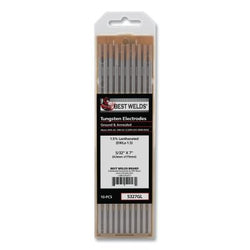 1.5% annealed tungsten electrode, 1/16 in. x 7 in., 10-pack