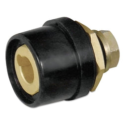 Panel plug and socket, lug connection, capacity 2/0-3/0.