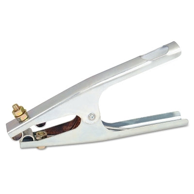 Steel ground clamp, 300 A, cable cover 1/0