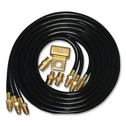 Air-cooled TIG connection kit for torches of the 9, 17, 24 and 26 series