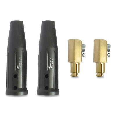 Conector de cable, hembra, conexión de punta esférica, capacidad de cable de 3/0 AWG a 4/0 AWG