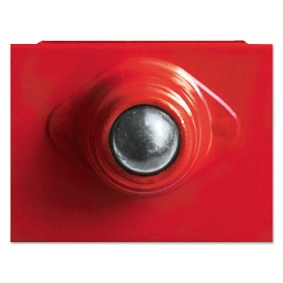 Ball transfer head for pipe supports with V-head, single ball, carbon steel, 1000 lb capacity