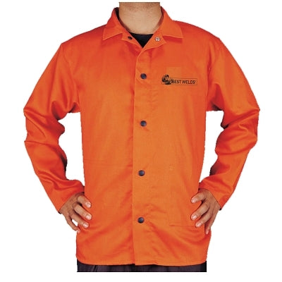 Chaqueta ignífuga premium, talla extragrande, color naranja