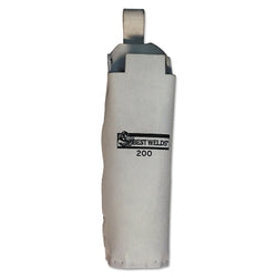 Leather bag for 200 fishing rods, max. 10 lb